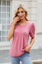 Round Neck Short Sleeve T-Shirt