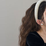 Polyester Wide Hair Headband - felvior