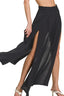 Zenana Woven Crinkle Gauze Long Skirts