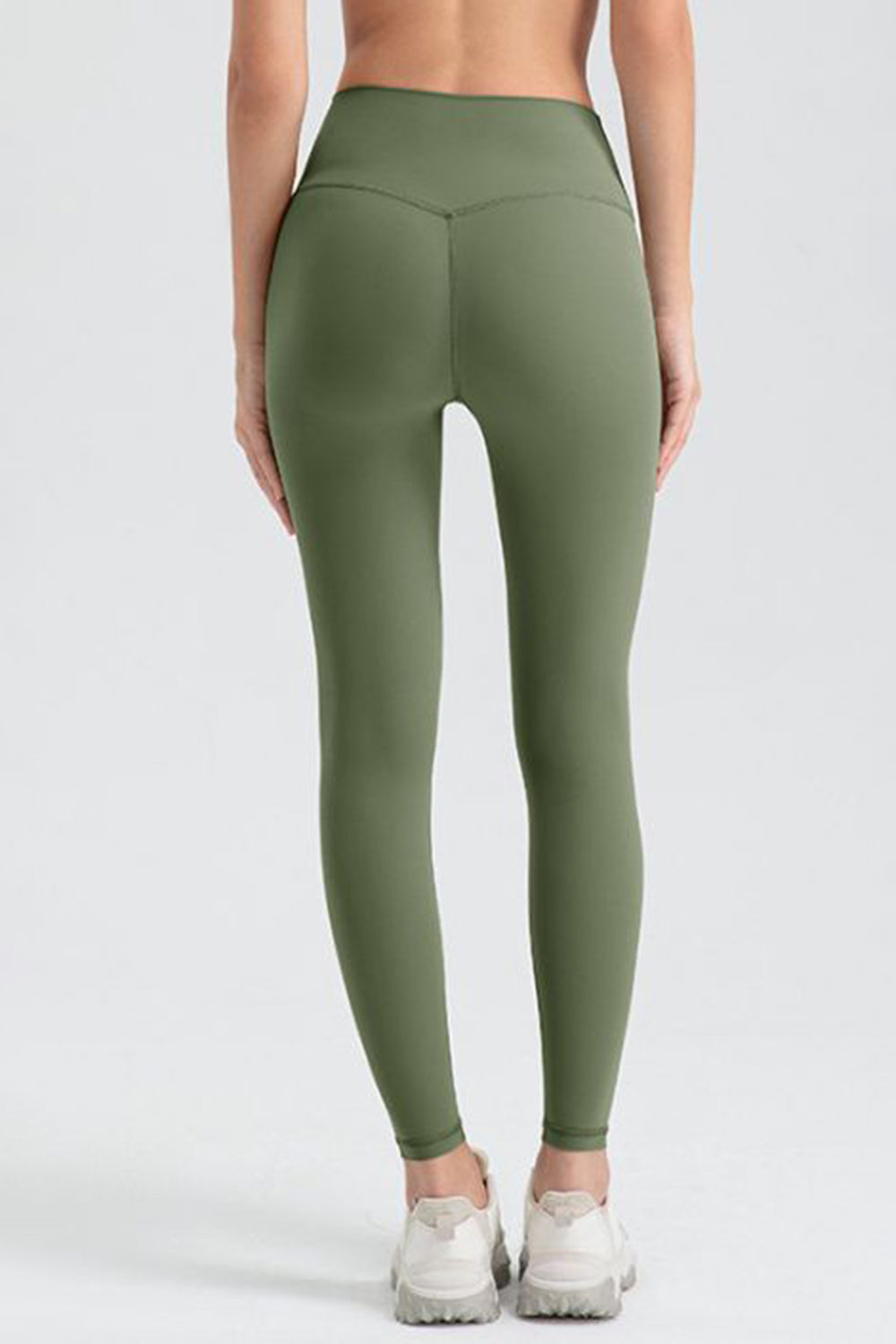 Wide Waistband Sport Leggings - felvior