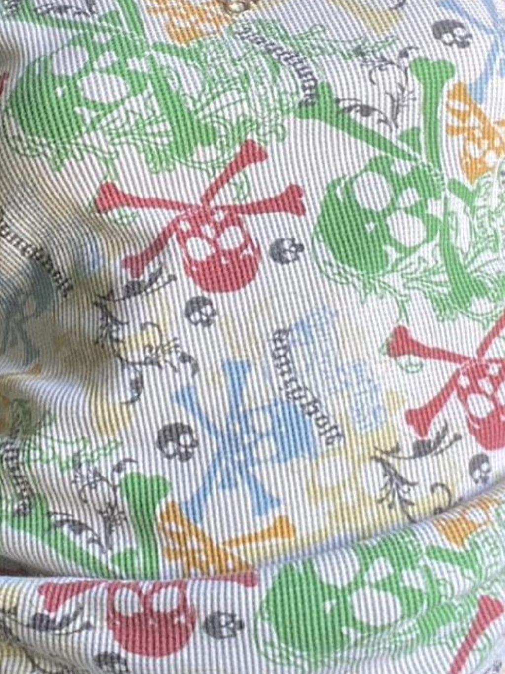 Printed Round Neck Long Sleeve T-Shirt