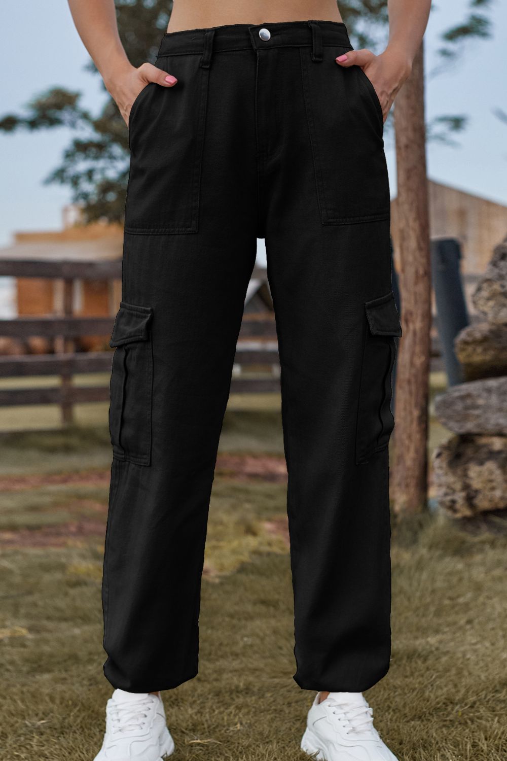 Long Jeans with Pocket - felvior