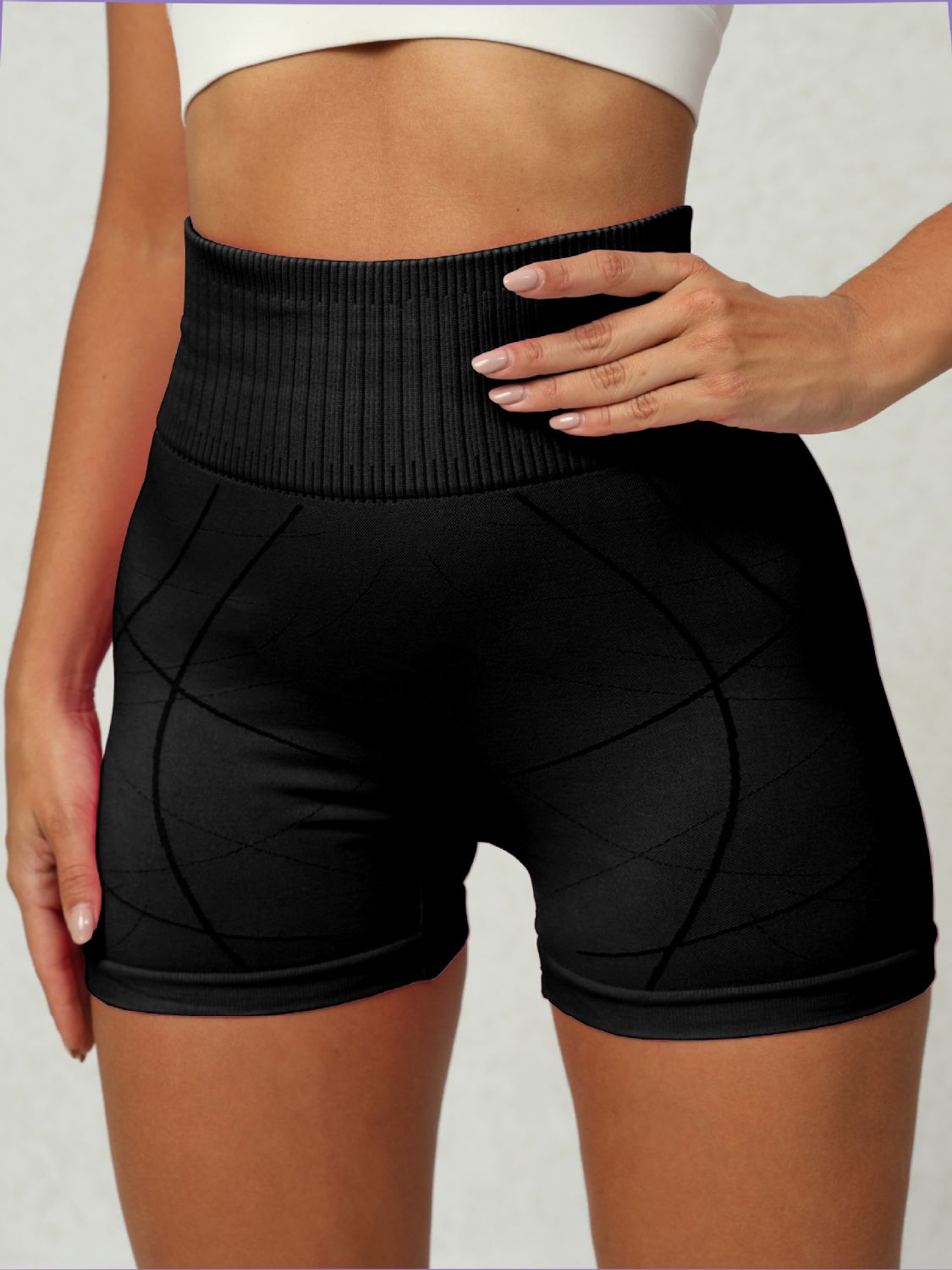 High Waist Active Shorts - felvior