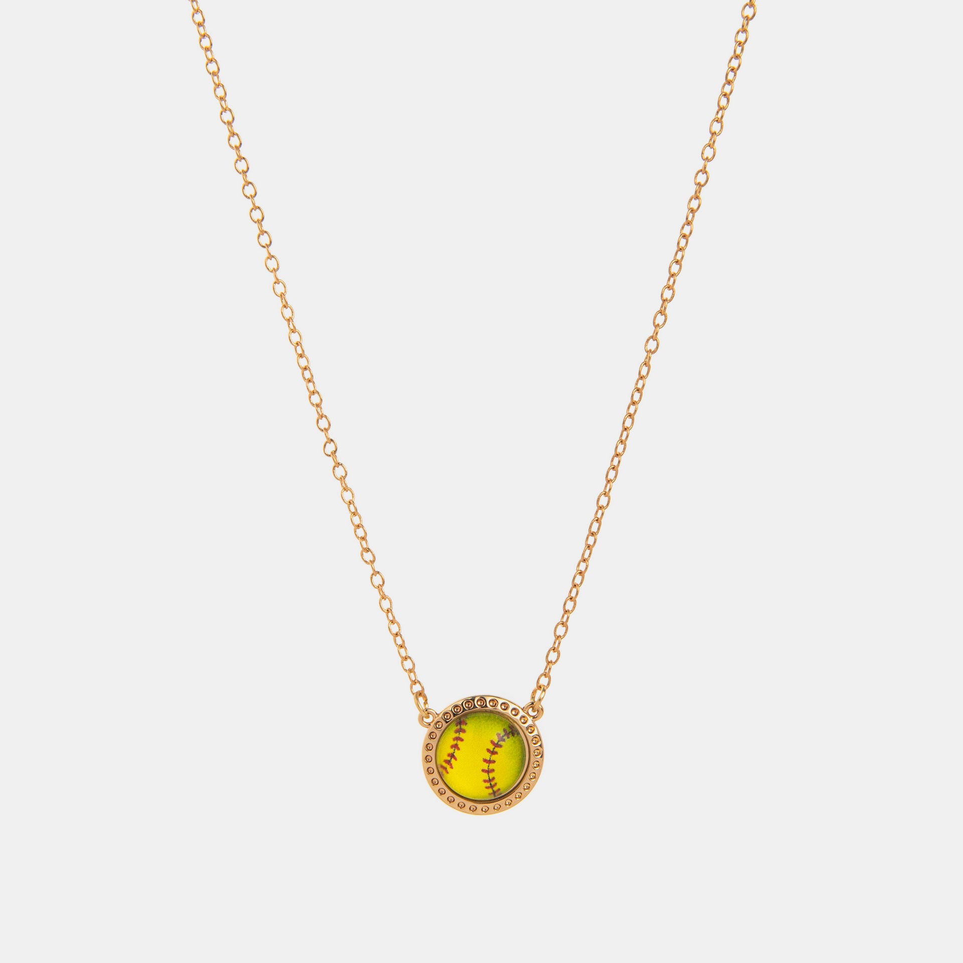 Sporty Element Resin Necklace - felvior