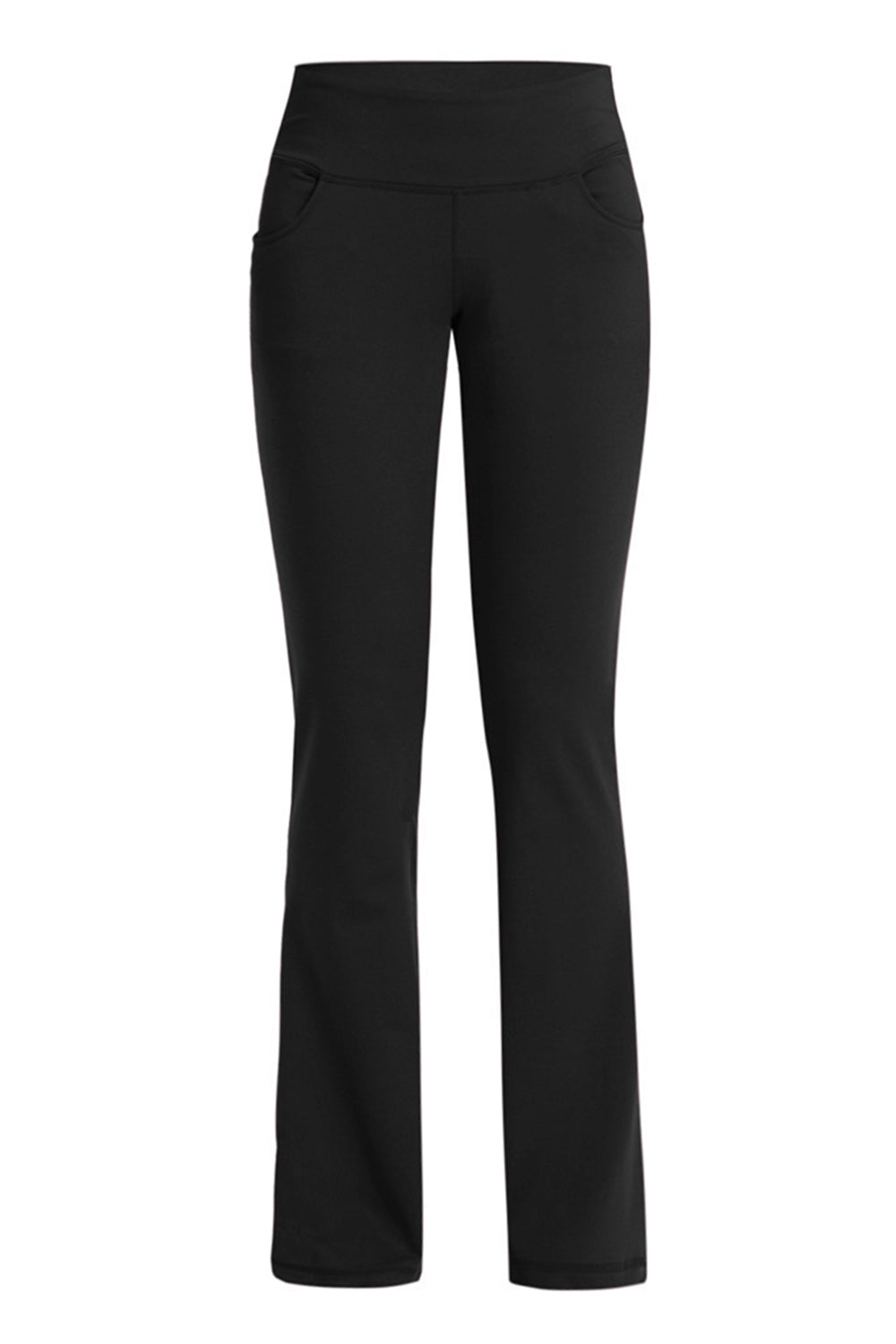 Pocketed High Waist Active Pants - felvior