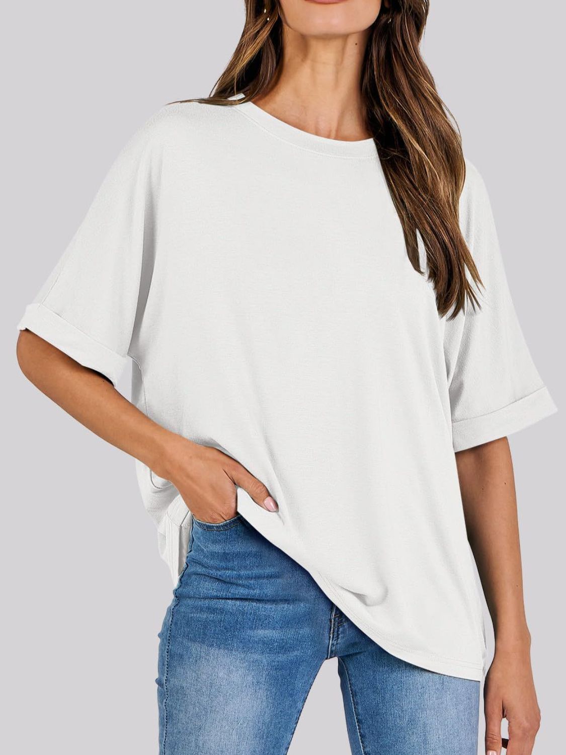 Round Neck Half Sleeve T-Shirt