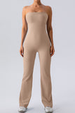 Sleeveless Straight Active Jumpsuit - felvior