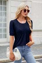Round Neck Short Sleeve T-Shirt