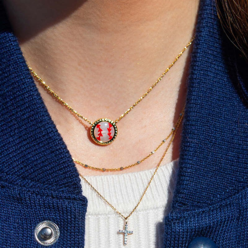 Sporty Element Resin Necklace - felvior