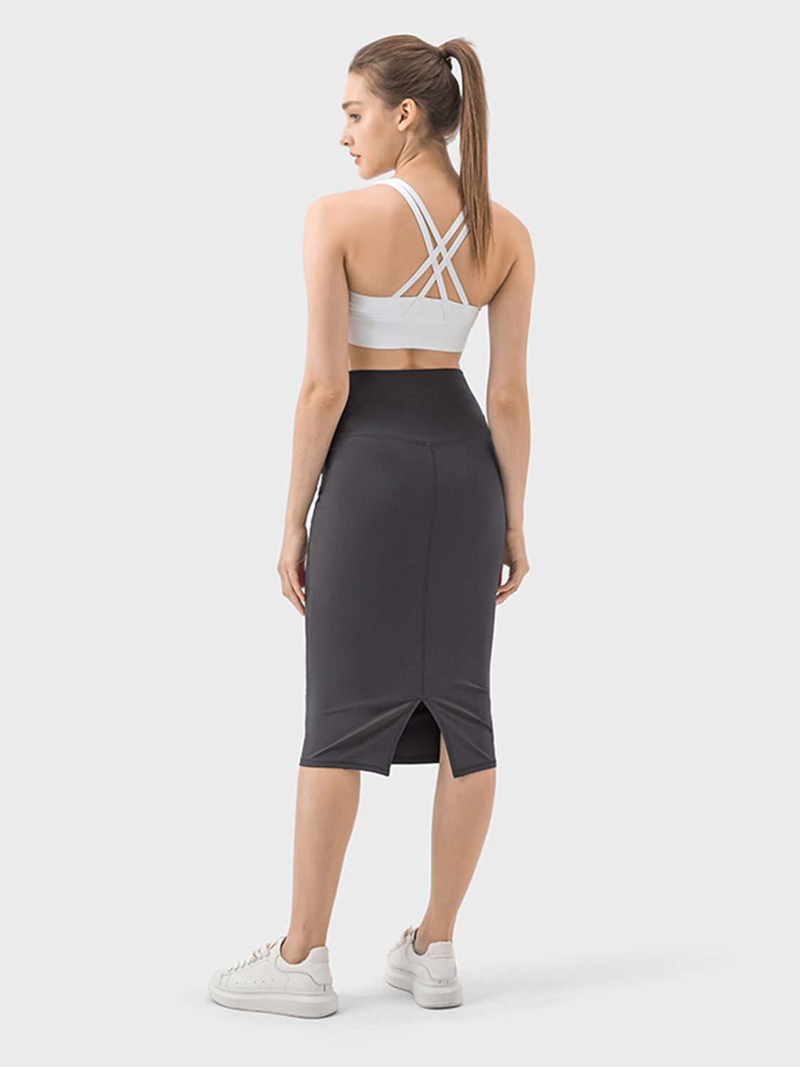 Millennia Slit Wrap Active Skirt - felvior
