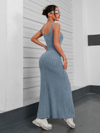 Ribbed Maxi Tank Dress