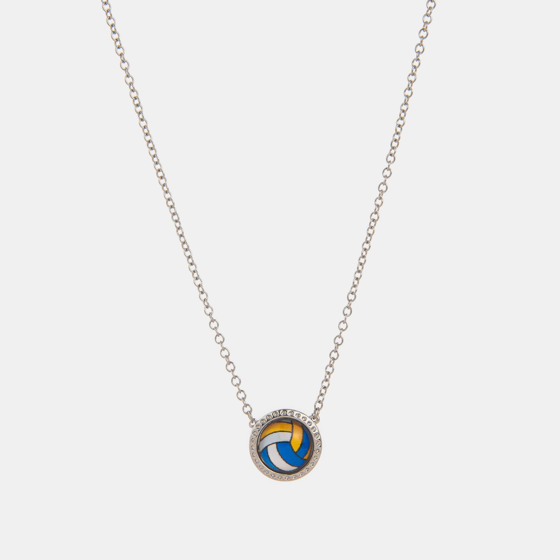 Sporty Element Resin Necklace - felvior