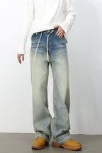 Men's Loose Fit Jeans with Pockets