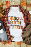 Letter Graphic Round Neck Short Sleeve T-Shirt - felvior