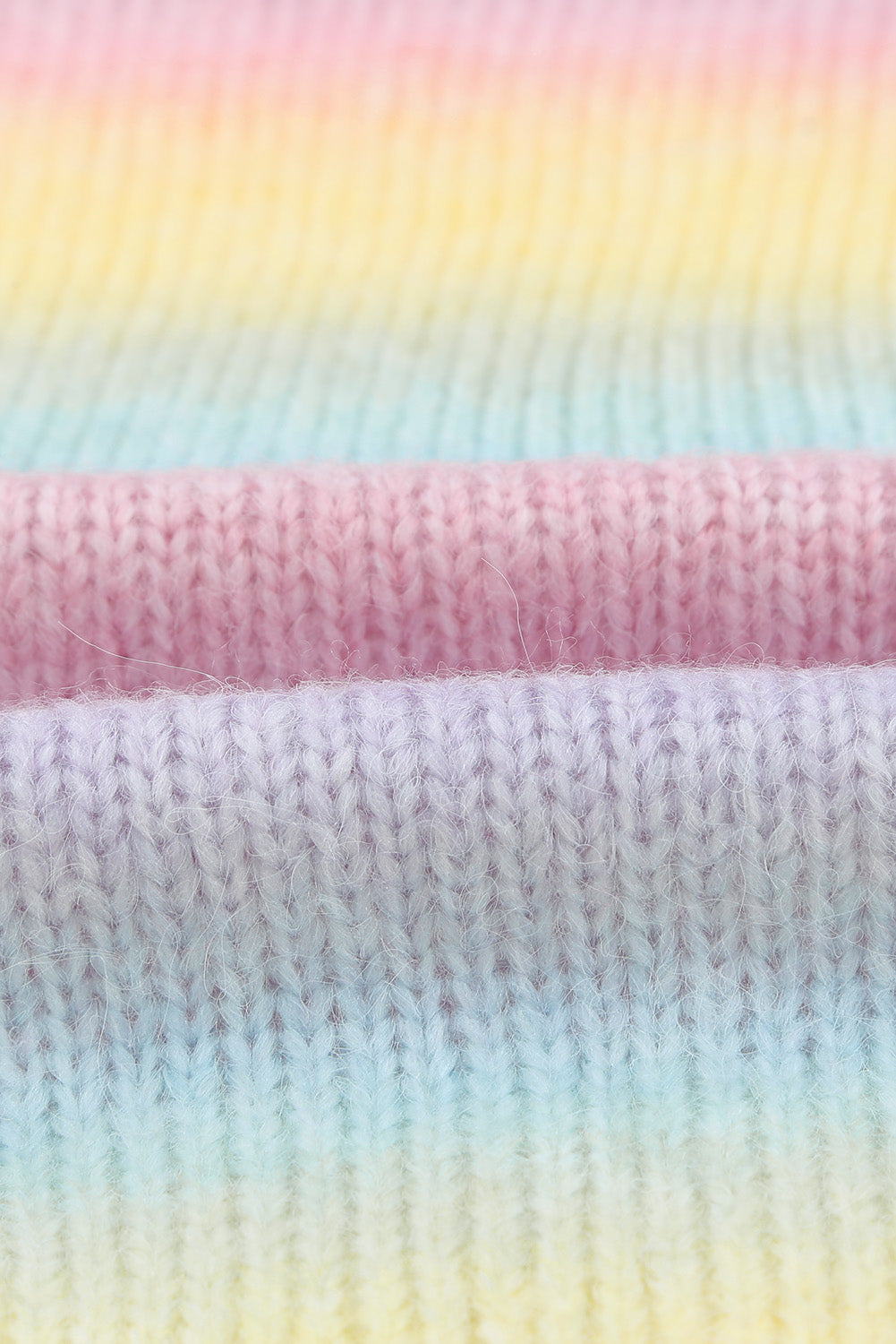 Gradient Open Front Drop Shoulder Cardigan - felvior