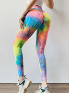Tie-Dye High Waist Active Leggings