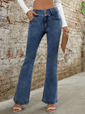 Bootcut Jeans with Pockets - felvior