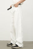 Men's Wide Straight Leg Jeans - felvior