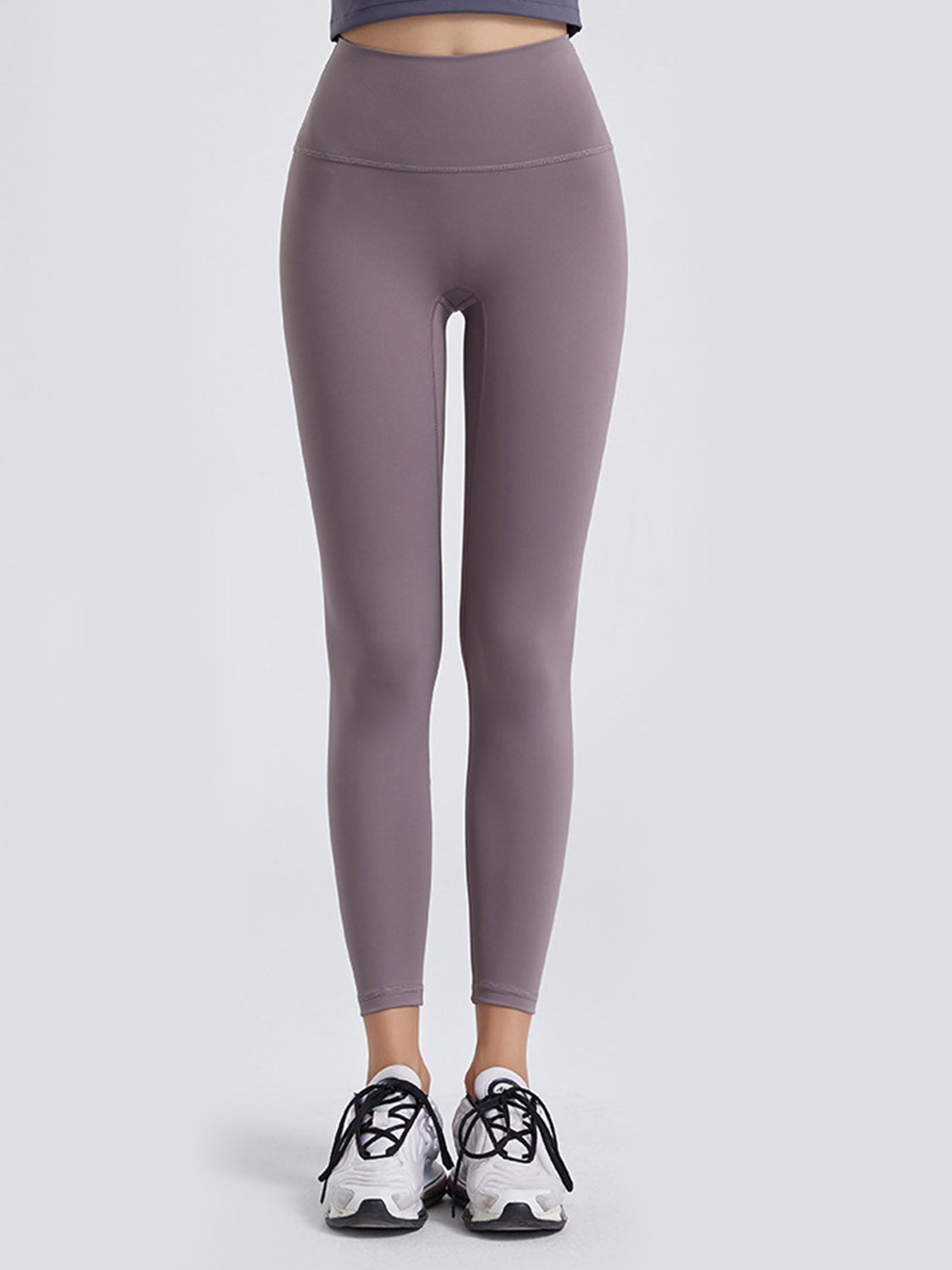Wide Waistband Sports Leggings - felvior