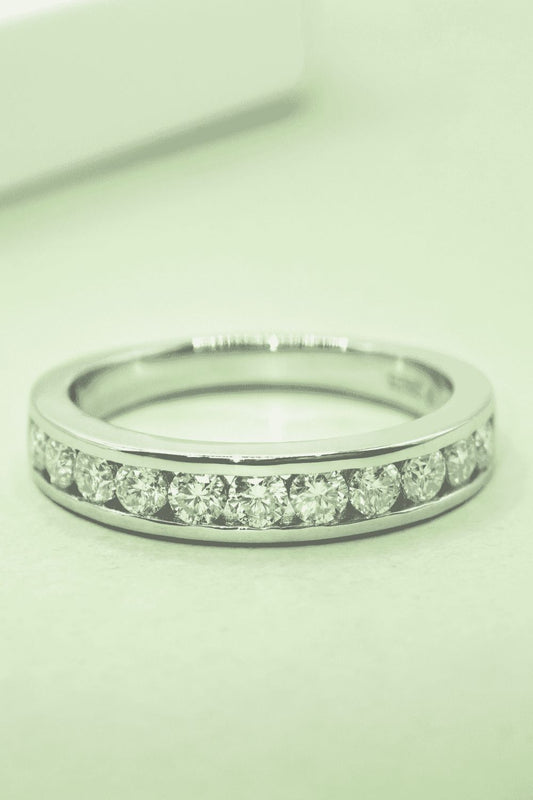 Moissanite 925 Sterling Silver Ring - felvior