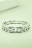 Moissanite 925 Sterling Silver Ring - felvior