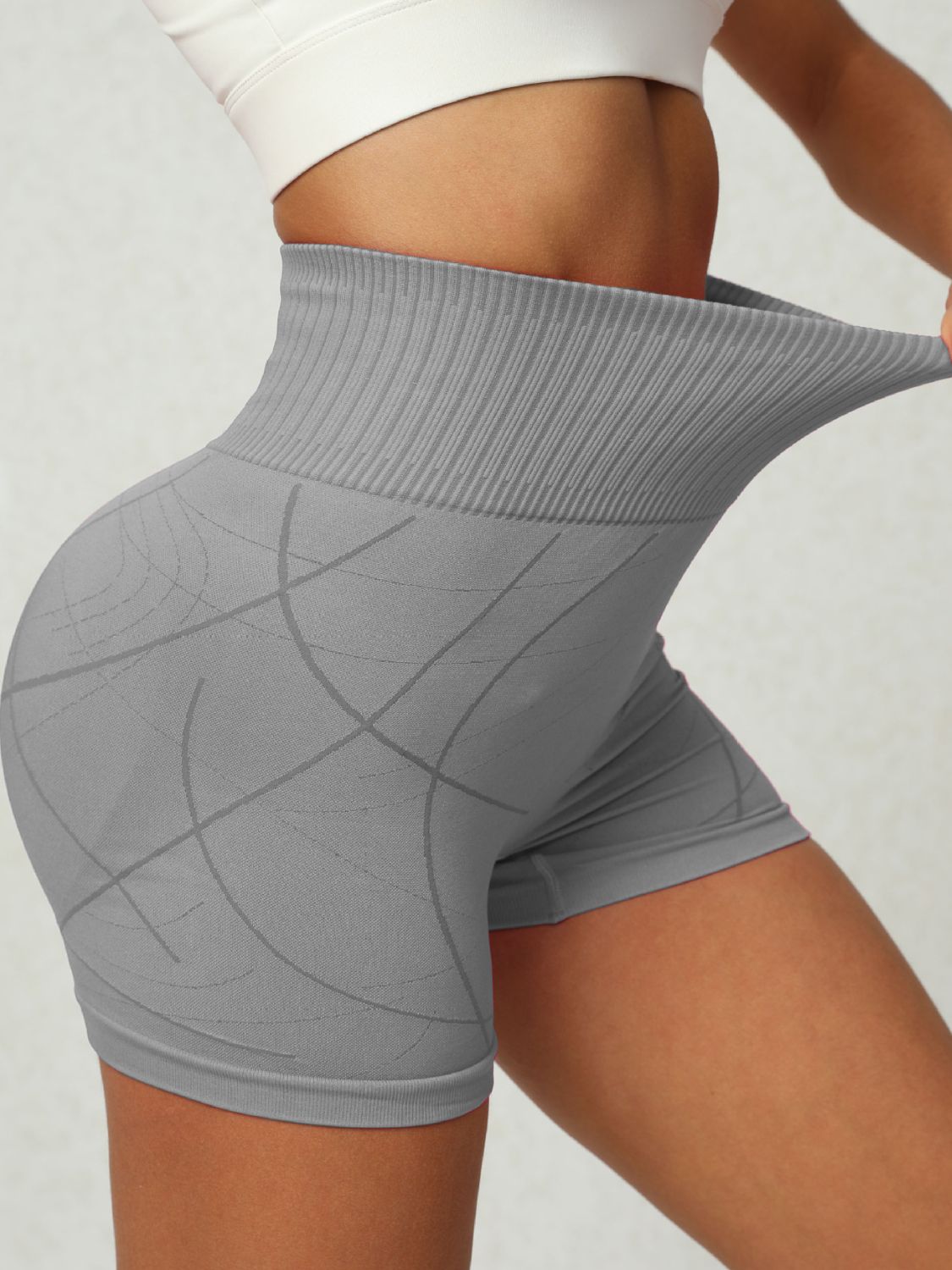 High Waist Active Shorts - felvior