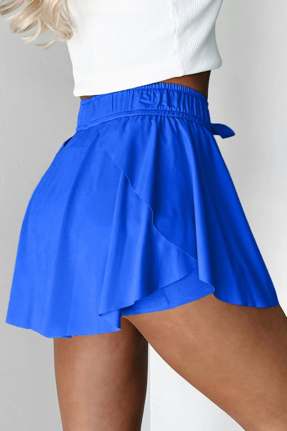 Drawstring Active Skorts - felvior