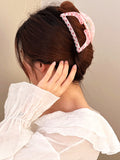 PC Polka Dot Hair Claw Clip - felvior