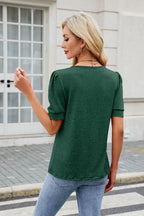 Round Neck Short Sleeve T-Shirt