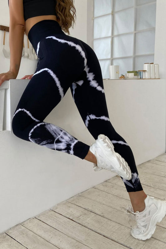 Slim Fit High Waist Long Active Pants - felvior