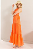 HYFVE Halter Neck Cover Up Maxi Dress - felvior