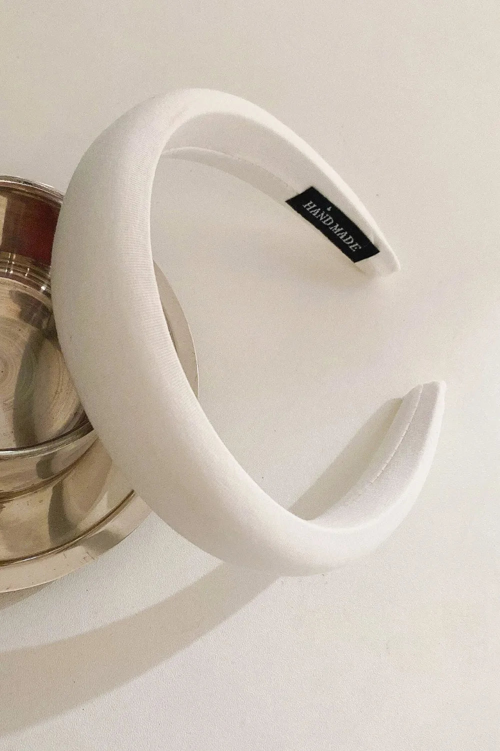 Solid Polyester Wide Headband Secondary image