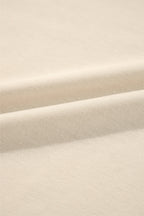 Ruffled Round Neck Long Sleeve Blouse