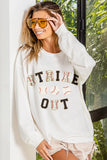 BiBi Baseballs Strikeout Patches French Terry Sweatshirt