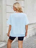 Round Neck Short Sleeve T-Shirt