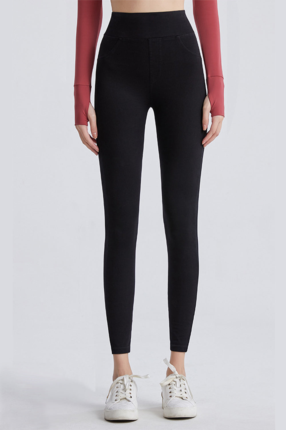 High Waist Cropped Jeans - felvior