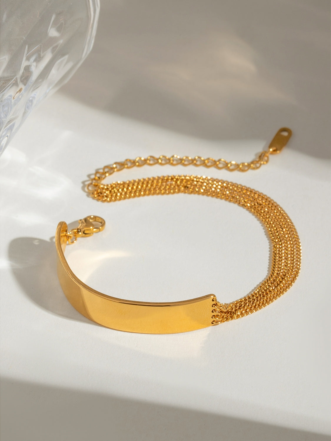 18K Gold-Plated Stainless Steel Bracelet - felvior
