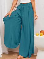 Wide Leg Pants with Pockets