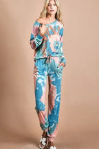 BiBi Tie Dye French Terry Jogger Pants