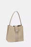 David Jones Leather Trim Shoulder Bag