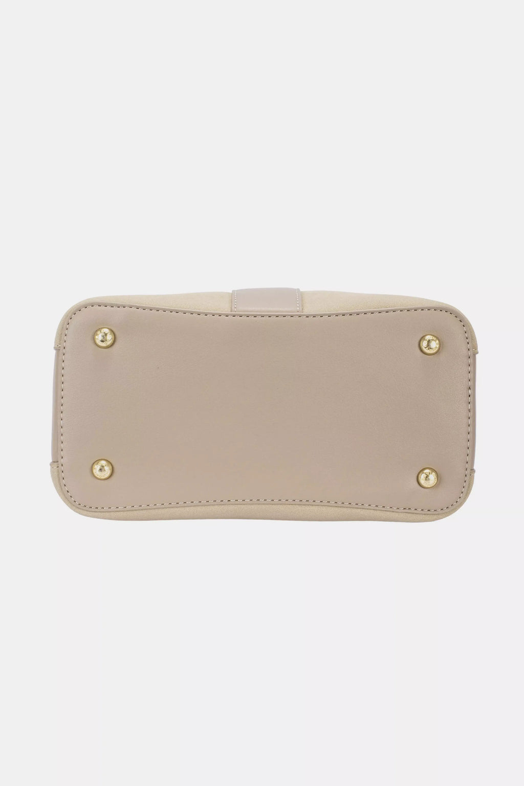 David Jones Leather Trim Shoulder Bag