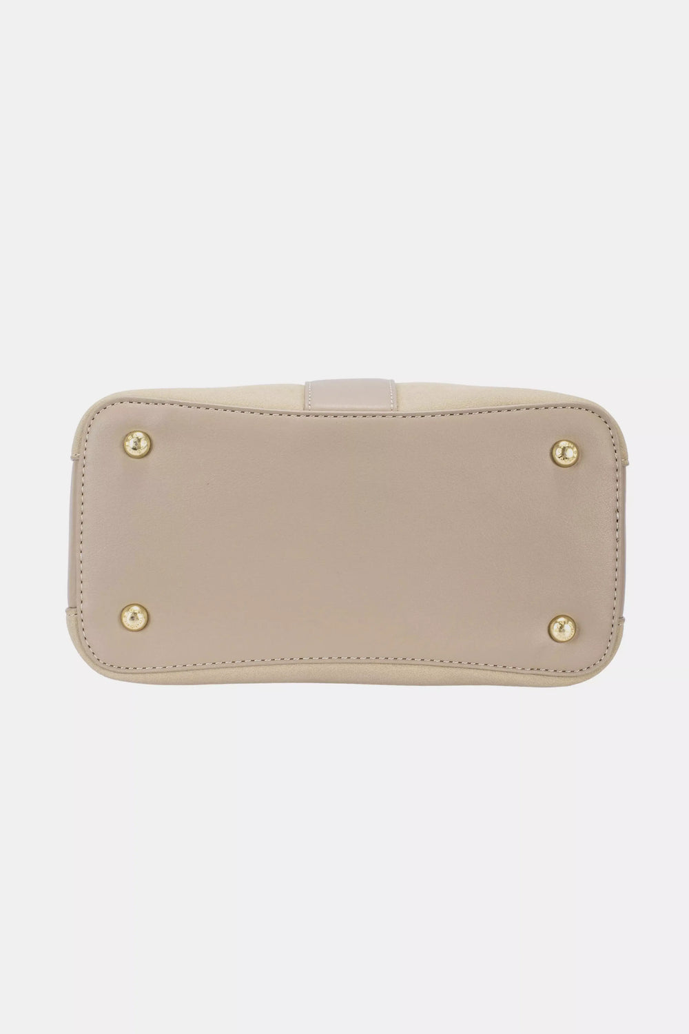 David Jones Leather Trim Shoulder Bag