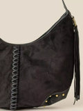 Fame Braided Detail Hobo Shoulder Bag
