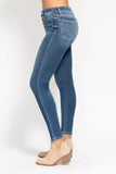Judy Blue Full Size High Rise Button Fly Skinny Jeans Plus Size