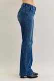 Judy Blue Full Size Mid Rise Bootcut Jeans with Welt Pockets Plus Size