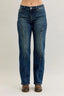 Judy Blue Full Size Seam Detail Straight Leg Jeans Plus Size