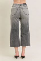 Judy Blue Full Size Wide Leg Capris Jeans Plus Size