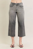 Judy Blue Full Size Wide Leg Capris Jeans Plus Size