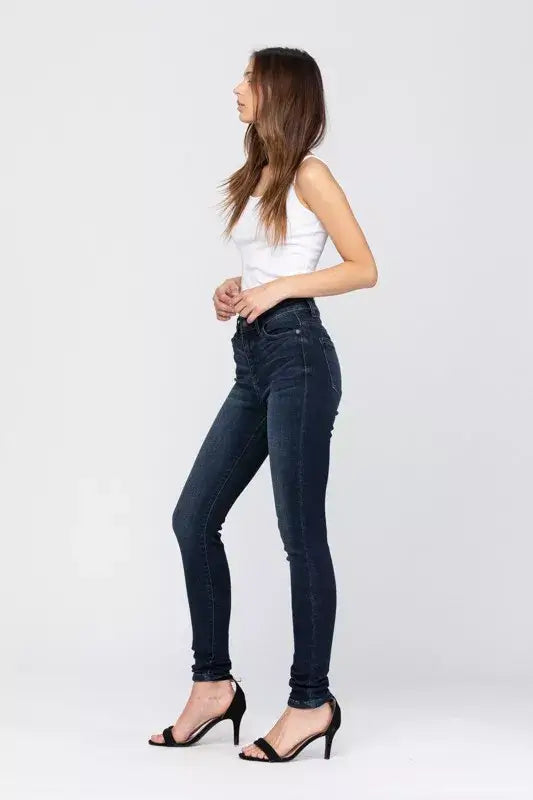 Judy Blue High Waist Washed Skinny Jeans