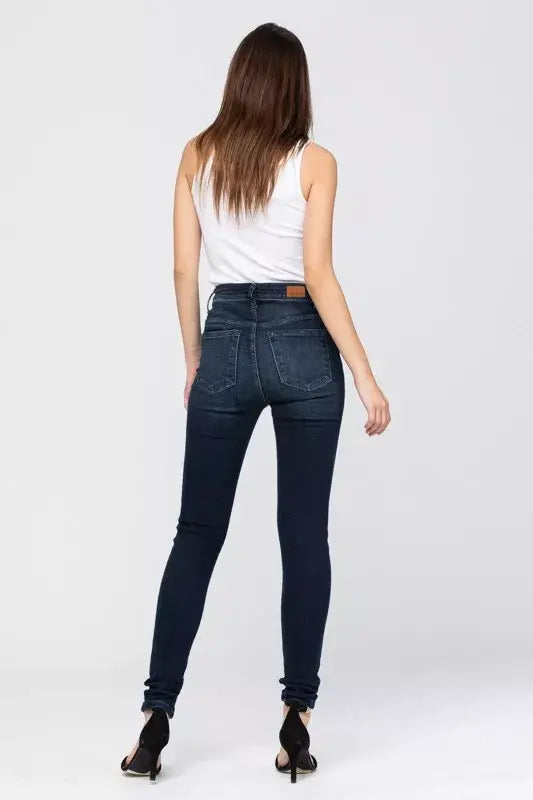 Judy Blue High Waist Washed Skinny Jeans
